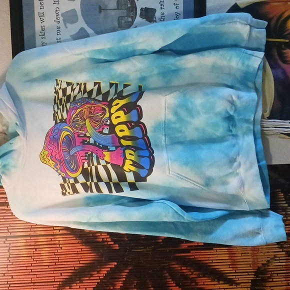 Popular Poison tye dyed hoodie - Picture 2 of 5